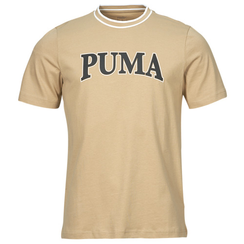 textil Herr T-shirts Puma PUMA SQUAD BIG GRAPHIC TEE Beige