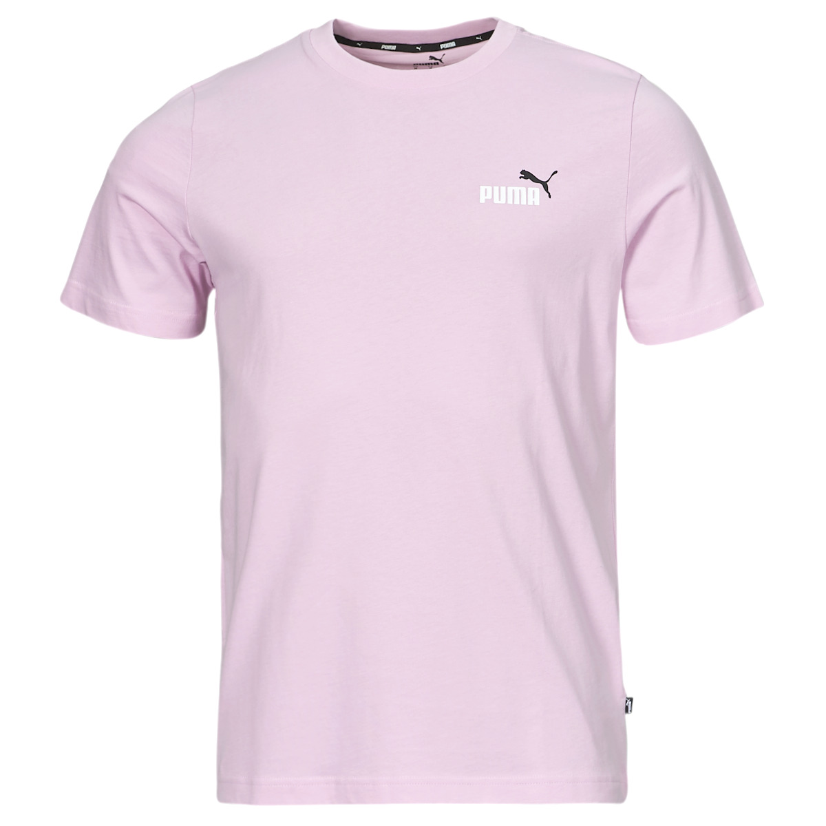 textil Herr T-shirts Puma ESS+ 2 COL SMALL LOGO TEE Violett
