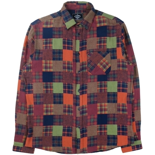 textil Herr Långärmade skjortor Portuguese Flannel OG Patchwork Shirt - Checks Flerfärgad