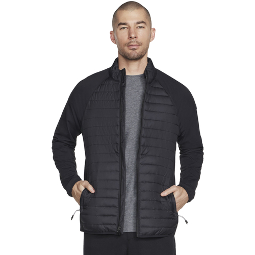 textil Herr Parkas Skechers GO Shield Hybrid Jacket Svart