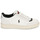 Skor Sneakers Polo Ralph Lauren POLO CRT SPT Vit / Svart / Silverfärgad