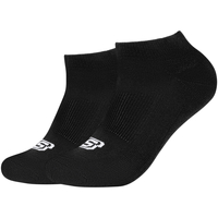 Accessoarer Strumpor Skechers 2PPK Basic Cushioned Sneaker Socks Svart