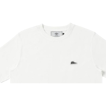 textil Herr T-shirts & Pikétröjor Sanjo T-Shirt Patch Classic - White Vit