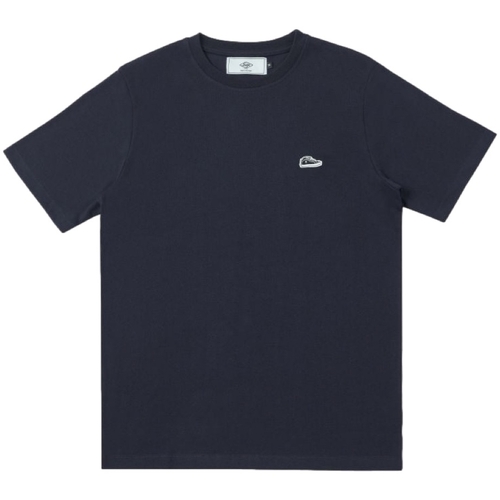 textil Herr T-shirts & Pikétröjor Sanjo T-Shirt Patch Classic - Navy Blå