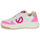 Skor Dam Sneakers No Name BRIDGET SNEAKER W Vit / Rosa