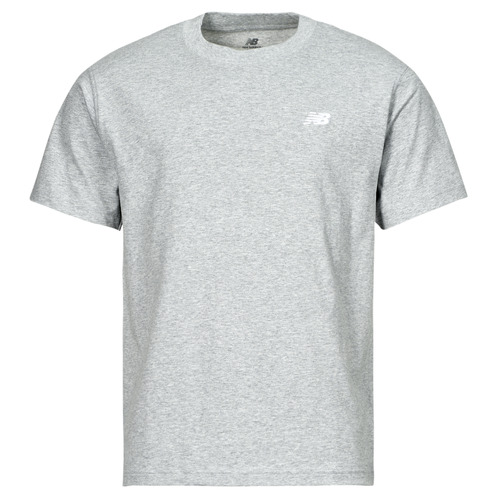 textil Herr T-shirts New Balance SMALL LOGO JERSEY TEE Grå