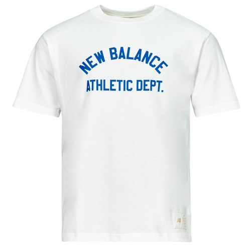 textil Herr T-shirts New Balance ATHLETICS DEPT TEE Vit