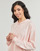 textil Dam Sweatshirts New Balance FRENCH TERRY SMALL LOGO HOODIE Rosa