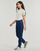 textil Dam T-shirts New Balance SMALL LOGO T-SHIRT Beige