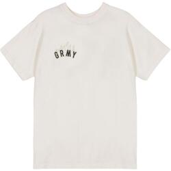 textil Herr T-shirts Grimey  Vit