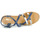 Skor Dam Sandaler So Size IDITRON Marin / Och / Silver