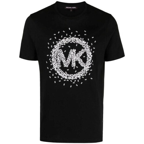 textil Herr T-shirts MICHAEL Michael Kors CF351OZFV4 Svart