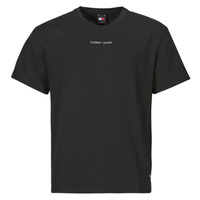 textil Herr T-shirts Tommy Jeans TJM REG S NEW CLASSICSTEE EXT Svart