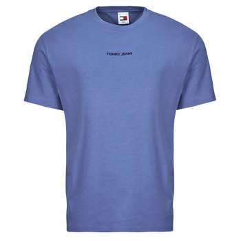 textil Herr T-shirts Tommy Jeans TJM REG S NEW CLASSICS Blå