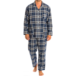 textil Herr Pyjamas/nattlinne Kisses&Love KL30180 Marin