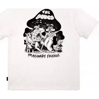 textil Herr T-shirts The Dudes  Vit