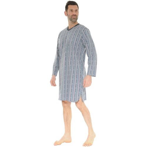 textil Herr Pyjamas/nattlinne Christian Cane DAUBIAS Grå