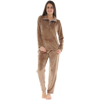 textil Dam Pyjamas/nattlinne Pilus ADELIE Brun