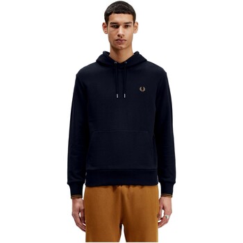 Fred Perry SUDADERA CAPUCHA HOMBRE   M2643 Blå