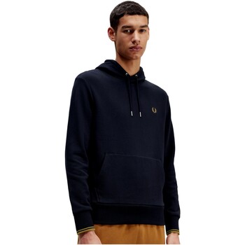 Fred Perry SUDADERA CAPUCHA HOMBRE   M2643 Blå
