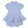 textil Flickor Korta klänningar Polo Ralph Lauren SS PEPLUM BU-ONE PIECE-SHORTALL Blå / Himmelsblå