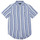 textil Pojkar Kortärmade skjortor Polo Ralph Lauren 323934866001 Blå / Himmelsblå / Vit