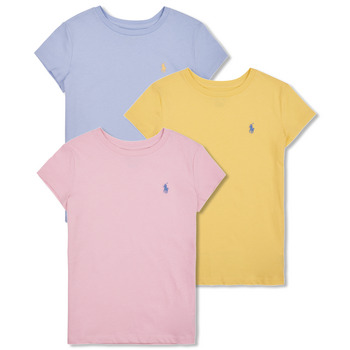 textil Flickor T-shirts Polo Ralph Lauren TEE BUNDLE-SETS-GIFT BOX SET Flerfärgad