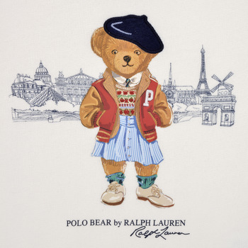 Polo Ralph Lauren BEARCNFLEECE-KNIT SHIRTS-SWEATSHIRT Elfenben