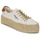 Skor Dam Sneakers Pepe jeans KYLE CLASSIC Vit / Brun