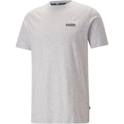 textil Herr T-shirts Puma 223842 Grå