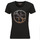 textil Dam T-shirts Guess 4G LOGO Svart