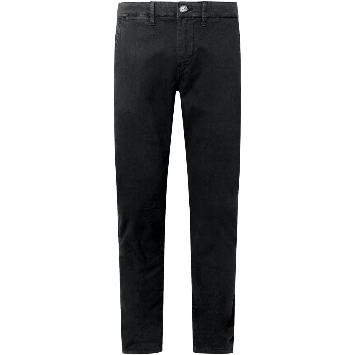 textil Herr Chinos / Carrot jeans Pepe jeans PANTALON CHINO SLIM FIT NEGRO HOMBRE   PM211460C342 Svart