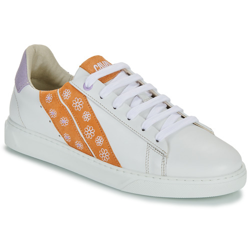 Skor Dam Sneakers Caval SLASH Vit / Orange