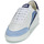 Skor Herr Sneakers Caval LOW SLASH 50 SHADES OF BLUE Vit / Blå