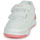 Skor Flickor Sneakers Geox J WASHIBA GIRL Vit / Rosa