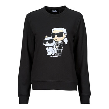 textil Dam Sweatshirts Karl Lagerfeld ikonik 2.0 sweatshirt Svart
