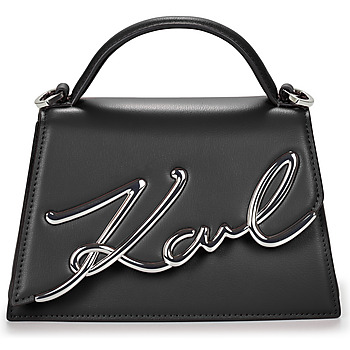 Väskor Dam Handväskor med kort rem Karl Lagerfeld K/SIGNATURE 2.0 SM CROSSBODY Svart