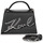 Väskor Dam Handväskor med kort rem Karl Lagerfeld K/SIGNATURE 2.0 SM CROSSBODY Svart
