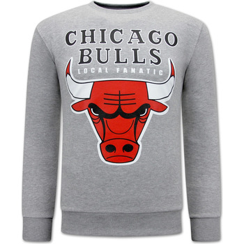 Local Fanatic Chicago Bulls Herr Grå