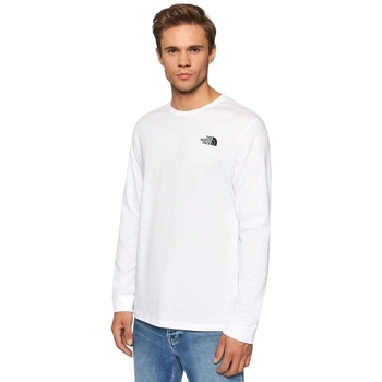 The North Face M LS SIMPLE DOME TEE Vit