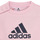 textil Flickor Sportoverall Adidas Sportswear I BOS LOGO JOG Rosa / Grå