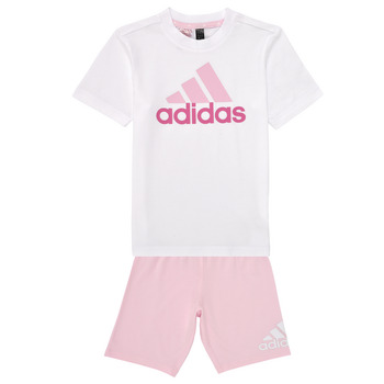 Adidas Sportswear LK BL CO T SET Rosa / Vit