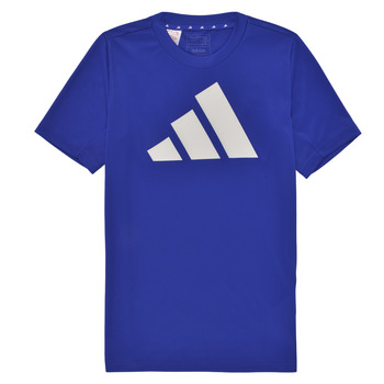 textil Pojkar T-shirts Adidas Sportswear U TR-ES LOGO T Blå / Vit