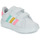 Skor Flickor Sneakers Adidas Sportswear GRAND COURT 2.0 CF I Vit / Flerfärgad