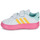 Skor Flickor Sneakers Adidas Sportswear GRAND COURT MINNIE CF I Vit / Rosa
