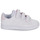 Skor Flickor Sneakers Adidas Sportswear ADVANTAGE CF C Vit / Rosa