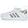 Skor Flickor Sneakers Adidas Sportswear GRAND COURT 2.0 EL K Vit / Leopard