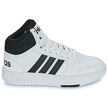 Adidas Sportswear HOOPS 3.0 MID K Vit / Svart