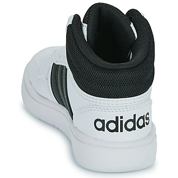 Adidas Sportswear HOOPS 3.0 MID K Vit / Svart