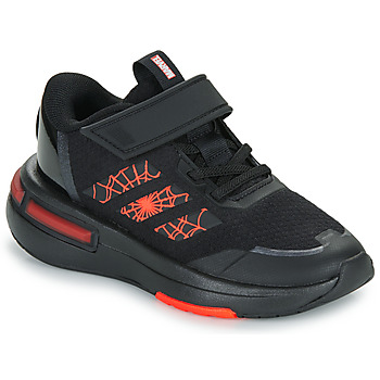 Skor Pojkar Höga sneakers Adidas Sportswear MARVEL SPIDEY Racer EL K Svart / Röd
